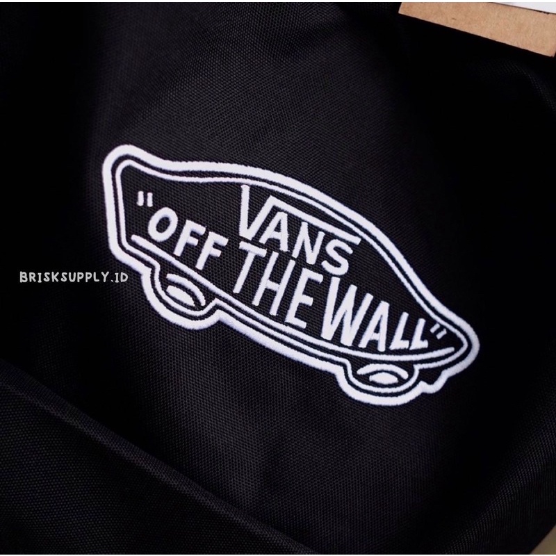 VANS BACKPACK REALM BLACK ORIGINAL BNWT
