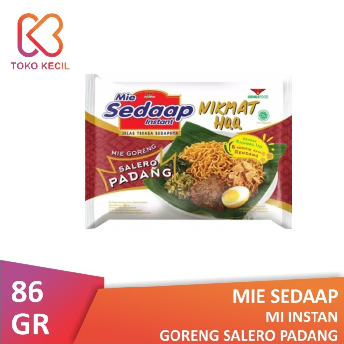 

PROMO Mie Sedaap Goreng Salero Padang 86gr