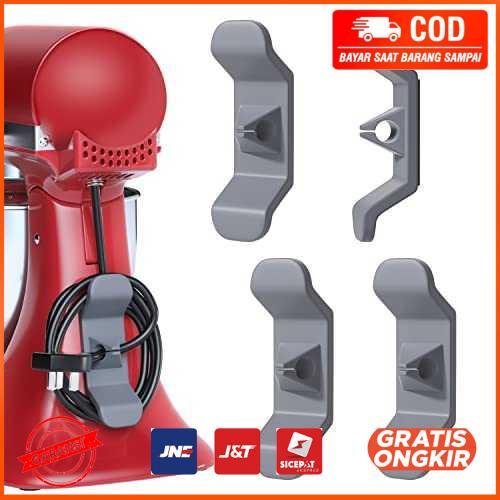 Klip Kabel Organizer Peralatan Elektronik Dapur 4 PCS KR71