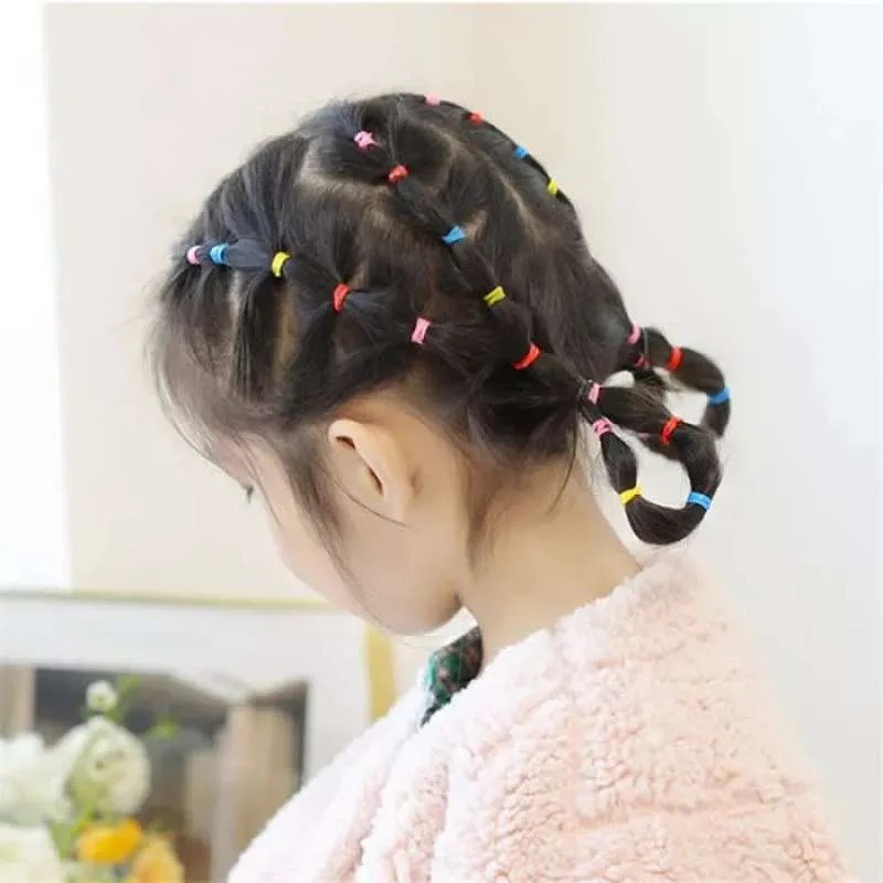 Karet Jepang Korean Style Impor Murah / Karet Kunciran Rambut / Ikat Rambut Anak