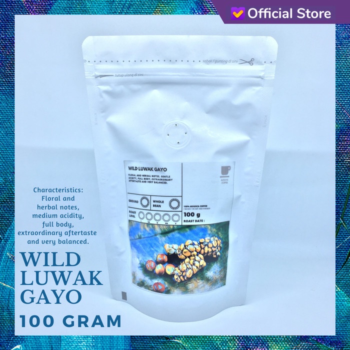 

KOPI ARABIKA GAYO LUWAK 100 GRAM BIJI DAN BUBUK