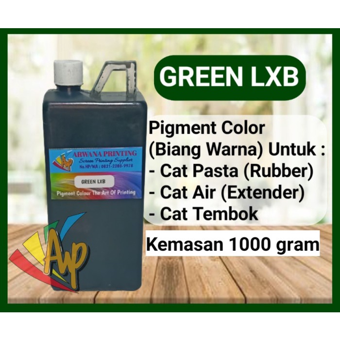 

Gaya Biang Warna Sablon Hijau Pigment Green Lxb 1Kg Trendi