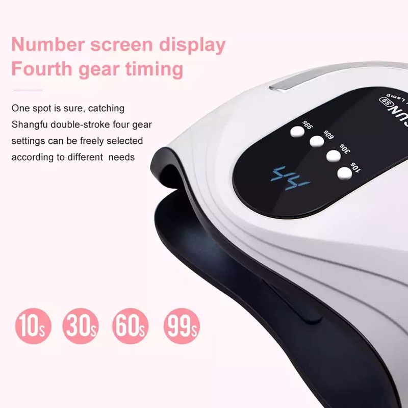 Pengering Kutek Kuku Gel UV LED Nail Dryer 42 LED 120 W