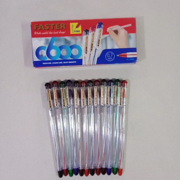 

murah Pen Faster C600 High Grade - Hitam