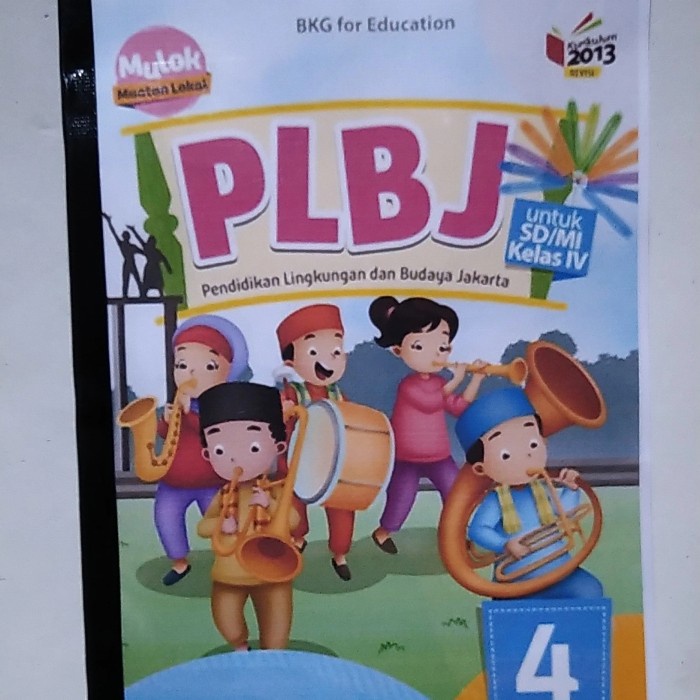 Pendidikan Buku Plbj Kelas 4 Sd