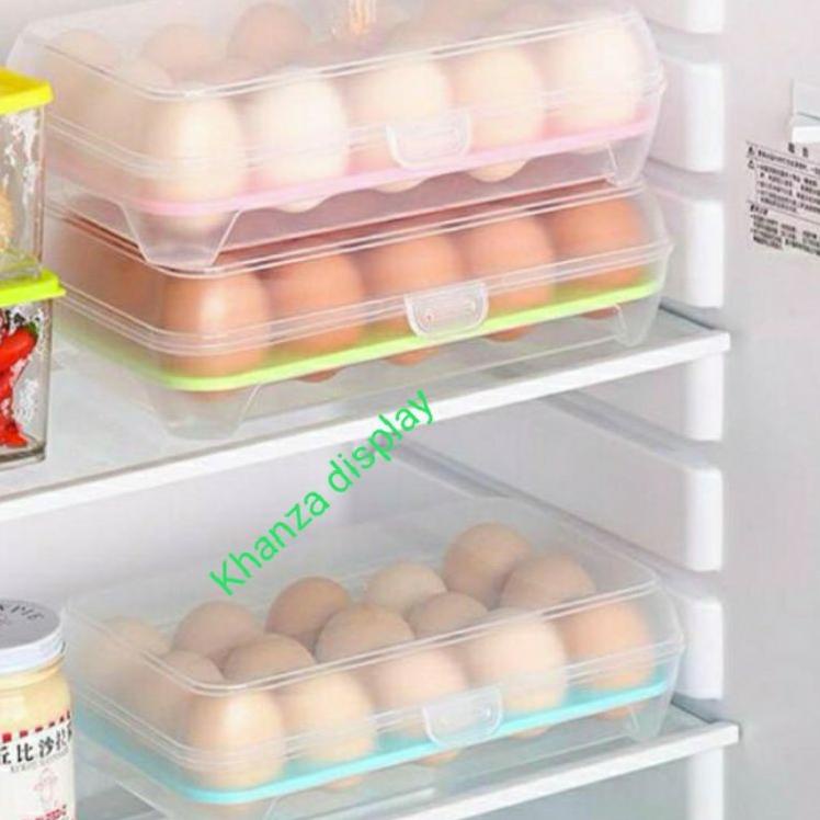 

TRCHh6H1--Bok telur Tempat penyimpanan Telur isi 15 biji