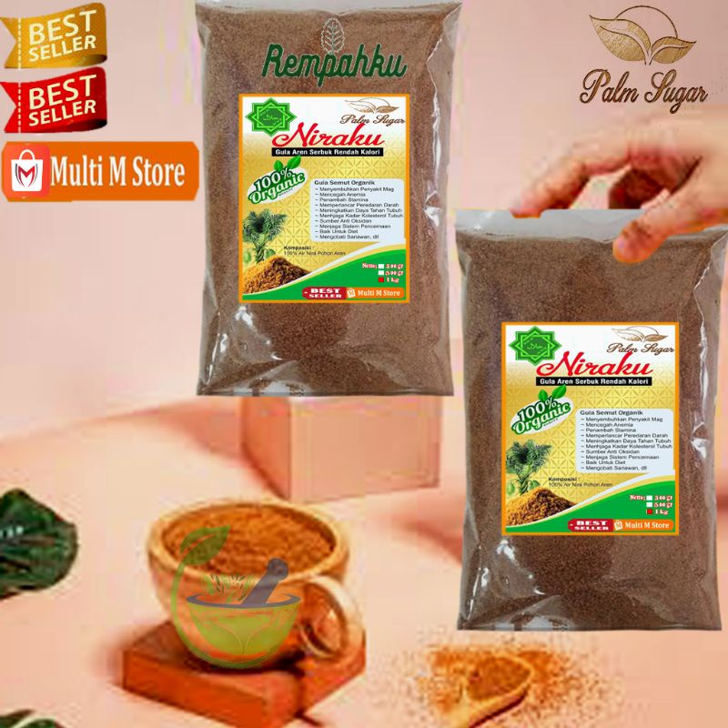 

Gula Aren Semut Organik 1 Kg | Pengganti Gula pasir | Cegah Diabetes Dini