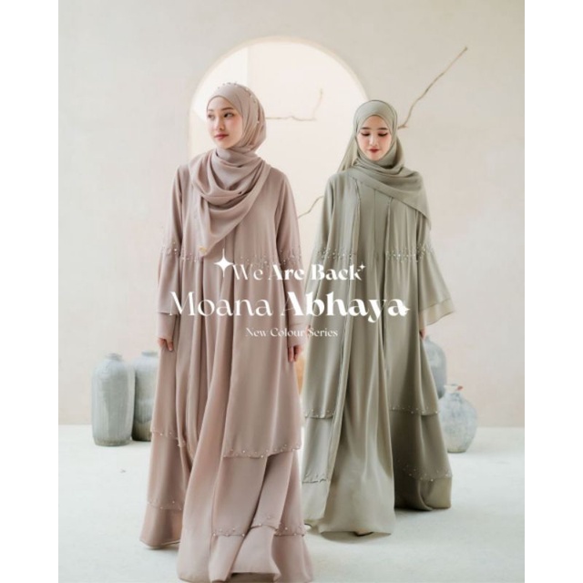 MOANA ABAYA BY KAZAMI STORE | ABAYA ELEGANT | DRESS KONDANGAN CANTIK