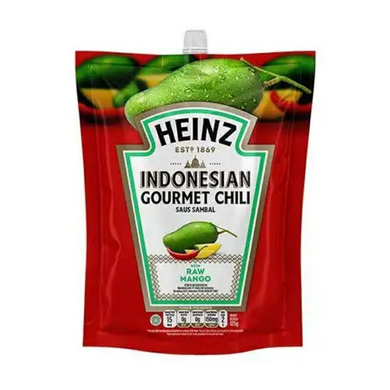 

HEINZ SAMBAL MANGGA HEINZ INDONESIAN COURMET CHILLI