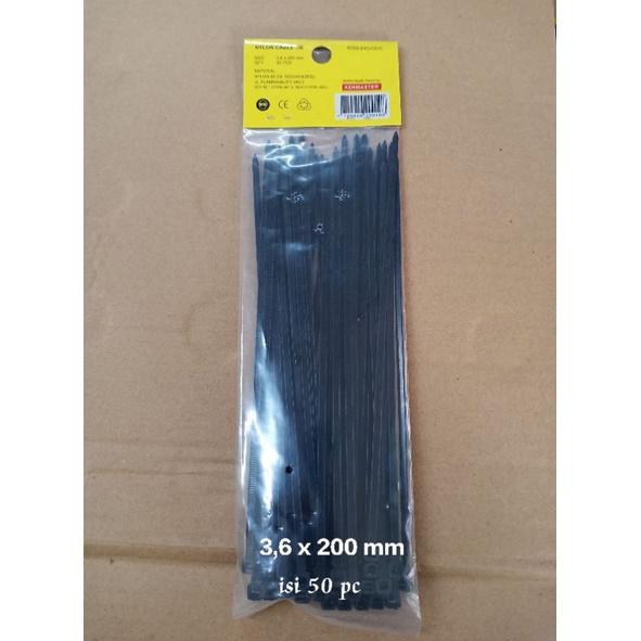 Kabel Tis Kenmaster Pengikat Kabel Tali Ties 200mm 250mm 300mm