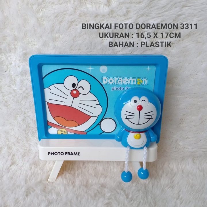 BINGKAI / FRAME FOTO DORAEMON HELLO KITTY KEROPI