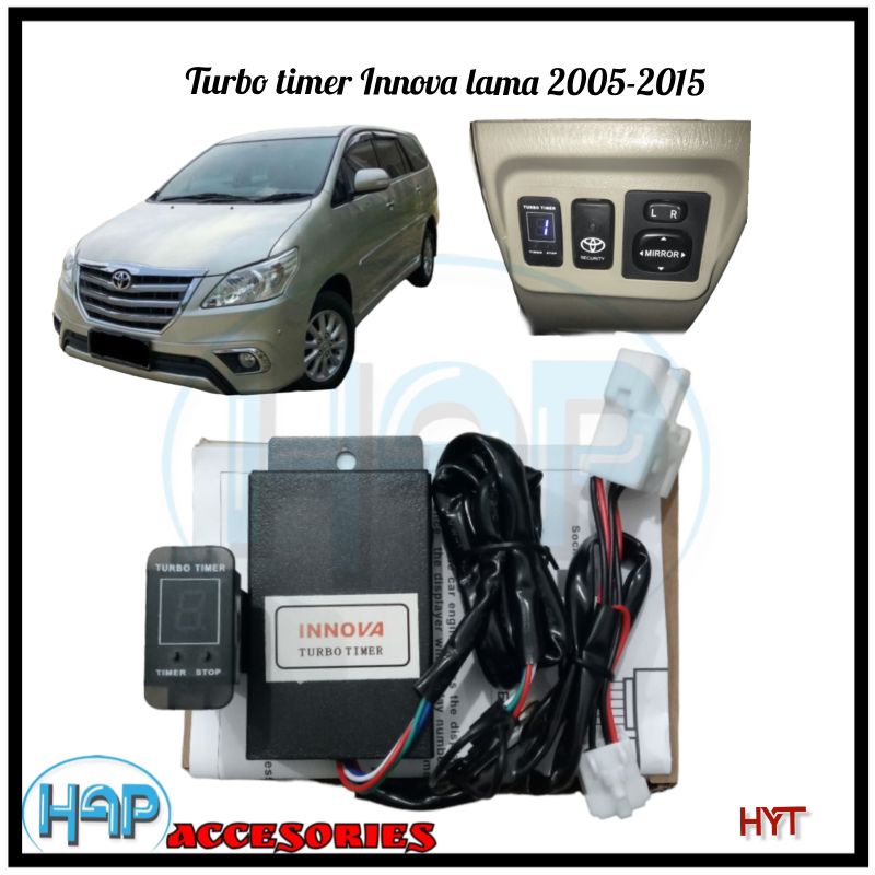 TURBO TIMER FORTUNER OLD - TURBO TIMER INNOVA LAMA 2005 - 2015