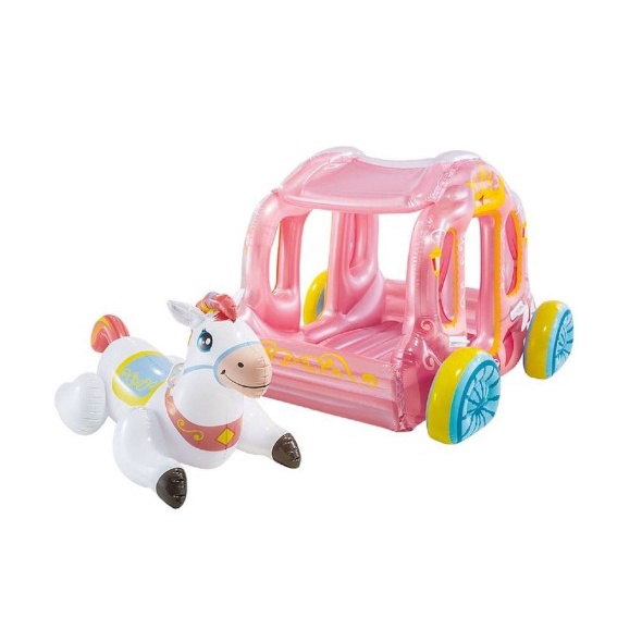 Intex - Princess Carriage Playhouse Play Center with Horse 56514