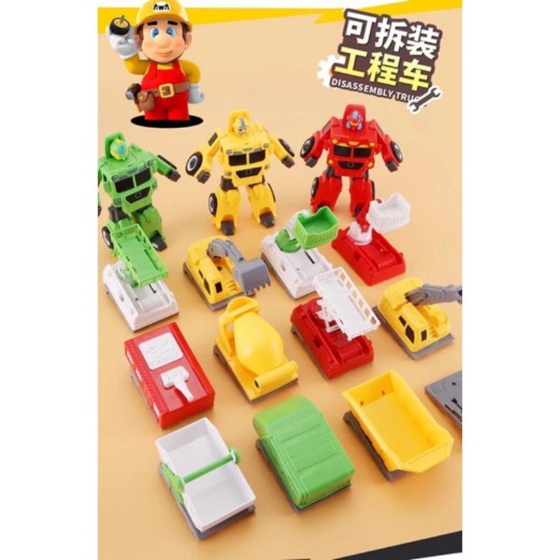 Robot Transformer jadi Truk / Robot Tranformer / transformer bongkar pasang