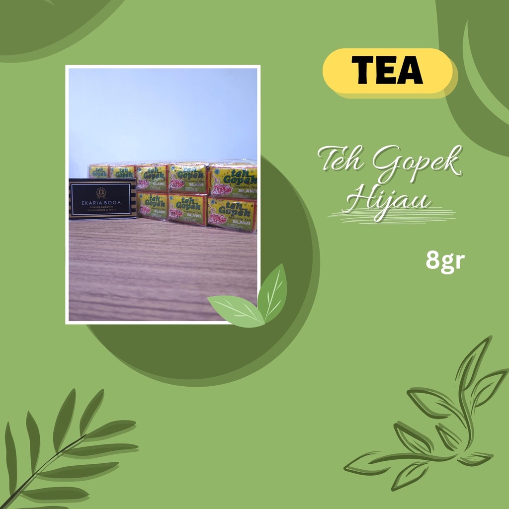 

TEH | TEH GOPEK HIJAU 8GR