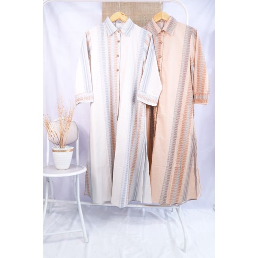 SAJAMA TUNIK OUTER KEKINIAN BAHAN GAK NERAWANG LEMBUT CANTIK TERBARU