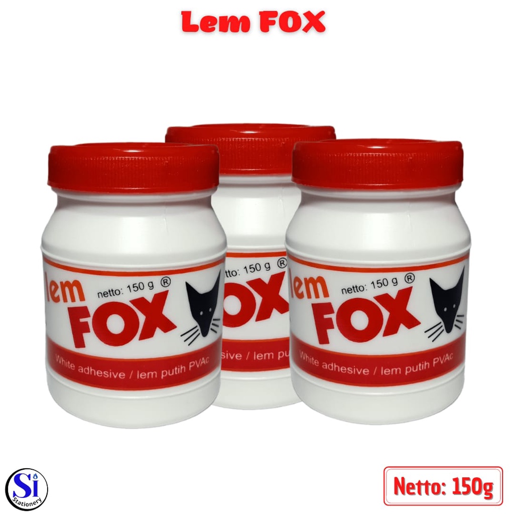 

LEM FOX PVAC 150G / LEM PUTIH FOX 150G