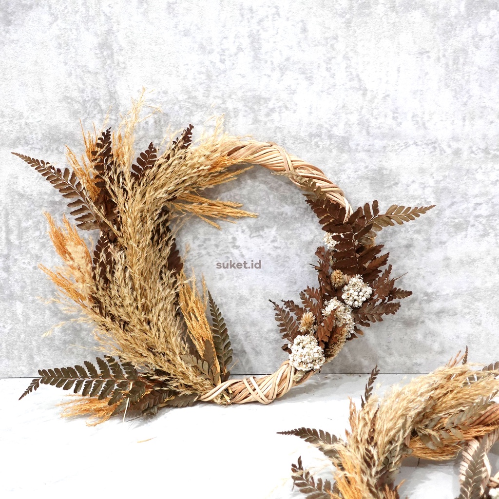 RING ROTAN RUSTIC / HIASAN DINDING ESTETIC