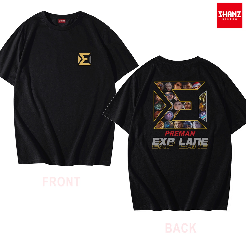 Kaos Preman Exp Lane Offlaner Premium Baju Mobile Legends Fighter