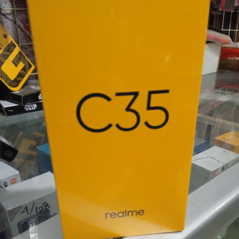realme c35 4/64 garansi resmi