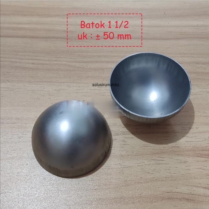 Batok 1 1/2 inch besi 1 1/2" Ornamen Pagar Tangga dll