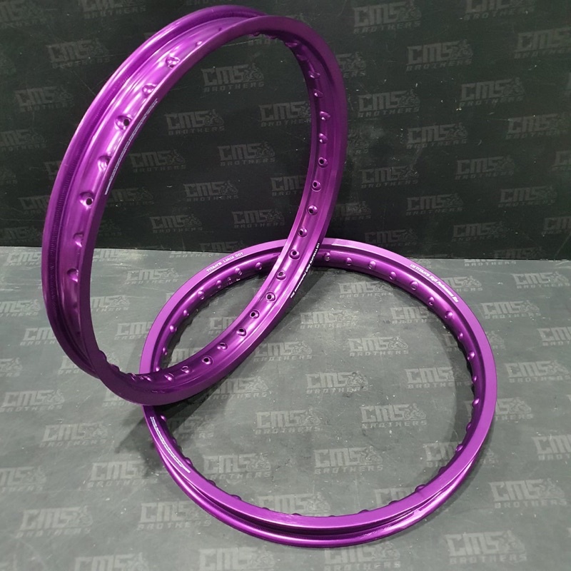 Velg Alloy Titans 18 160 Petak Kilat Ungu 1Set