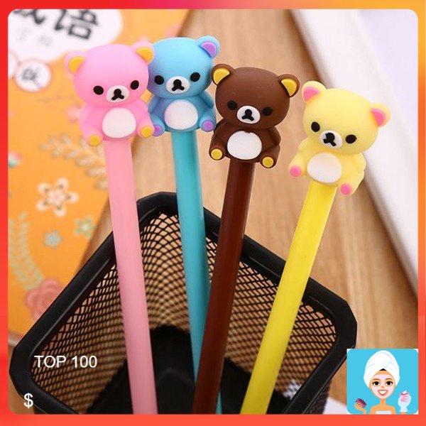 

[ML] PULPEN RILAKKUMA CUTE TEDDY BEAR - BALLPOINT BOLPEN PENA BERUANG LUCU KARAKTER