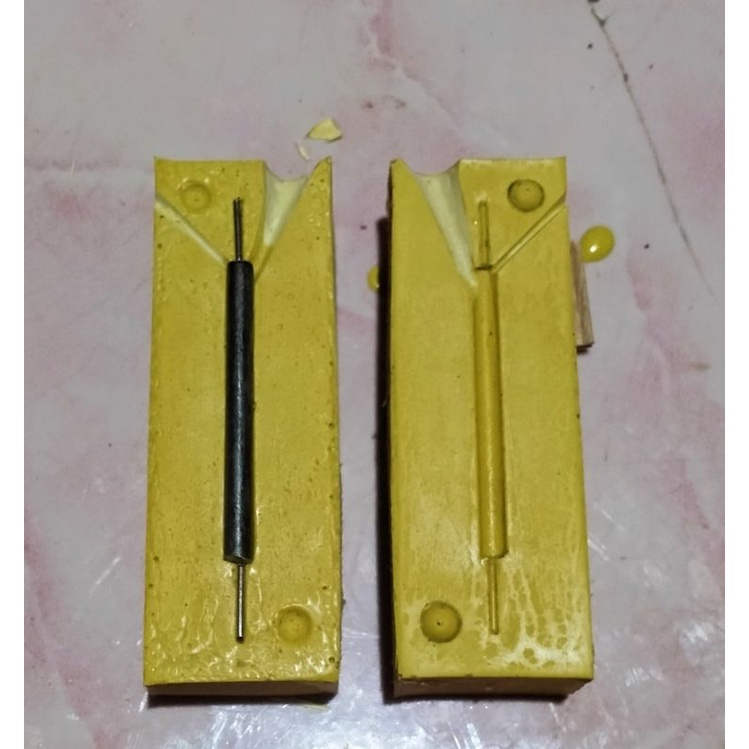 Moulding Cetakan Timah Lidi 4cm