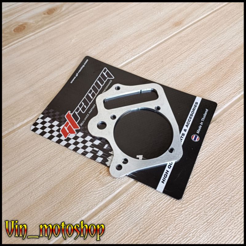 paking almunium SUPRA X GRAND 1mm 2mm 3mm paking stroke struk supra x Grand GF racing