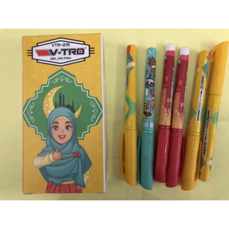 

Bolpen V-TRO 0.38mm isi 12 VTR-215