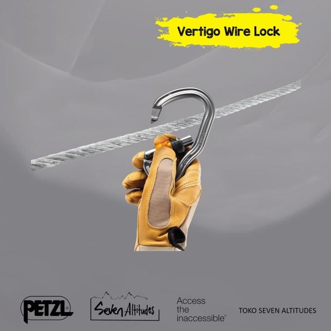 Carabiner Vertigo Wire Lock Petzl