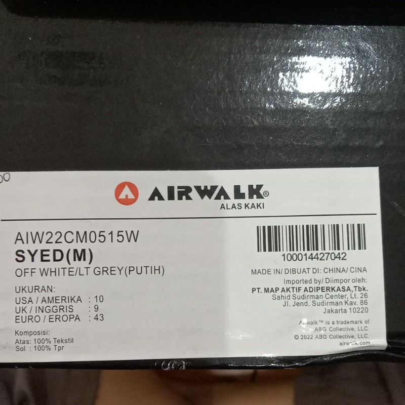 sepatu Airwalk Syed (M)