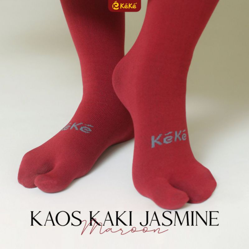 KAOS KAKI JASMINE &amp; LILY Jempol  || Keke