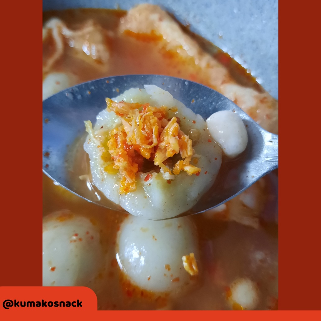 

Baso Aci Isi Ayam Pedas| Kumako Snack Baso Aci Isi Ayam Pedas