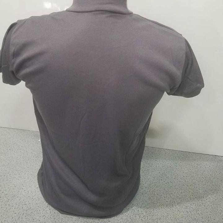 New Deal--Kaos coklat leher tinggi dalama satpam polisi