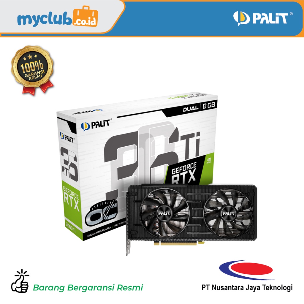 Jual Palit Vga Nvidia Geforce Rtx Ti Dual Oc G Bit Gddr