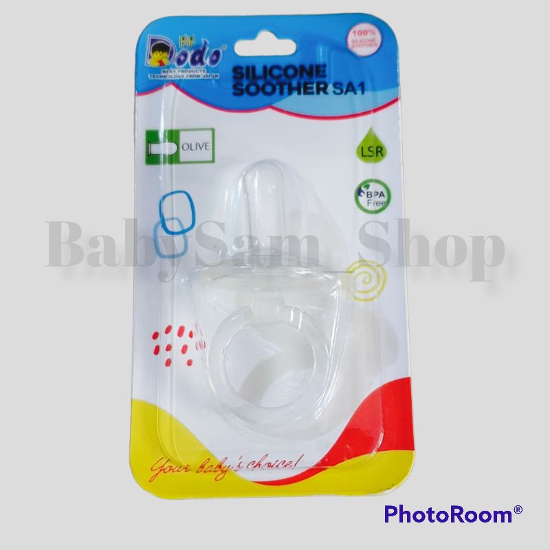 Empeng Original Silicone Gepeng SA2] Bulat SA1 | Facifier Empeng Bayi BPA Free | Empeng Orthodontic Dan Bulat DODO