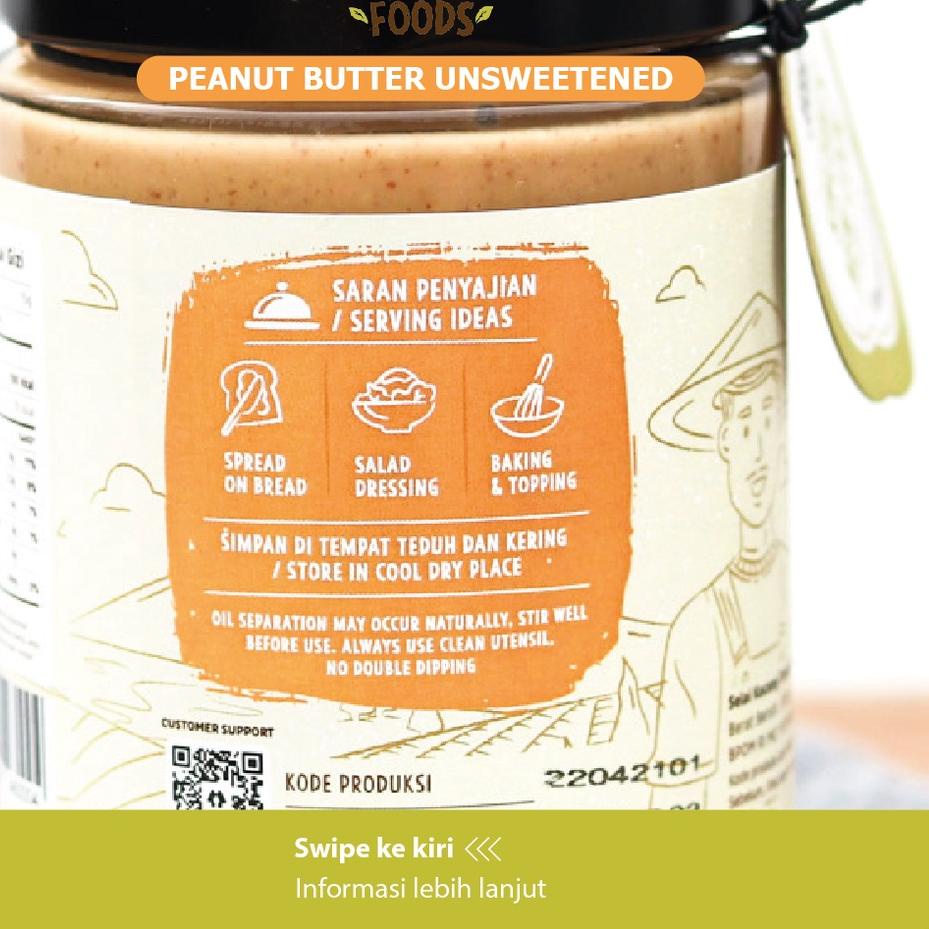 

Banyak Peminat Sincere Foods Peanut Butter Organic Selai Kacang Tanpa Gula 300gr Mpasi Unsweetened Gluten Free Vegan Keto Diet#