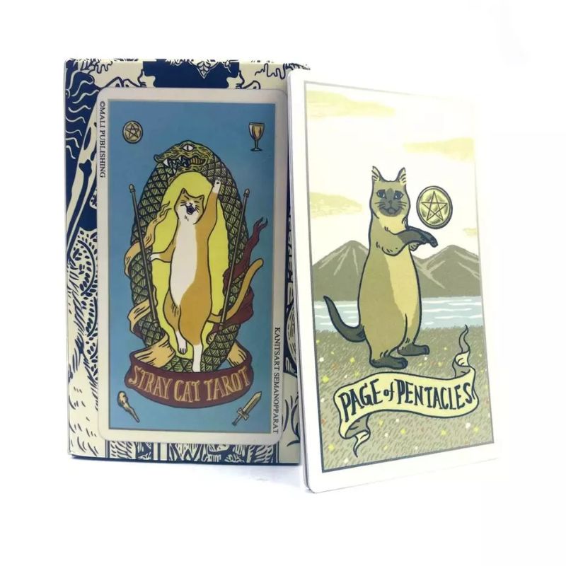 Stray Cat Tarot 12x7cm include guide paper