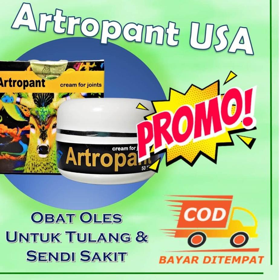 SALEPROMO Obat Artropant Obat Tulang Dan Sendi Cream Artropant Obat Sendi Jaminan Asli USA (isi 50ml