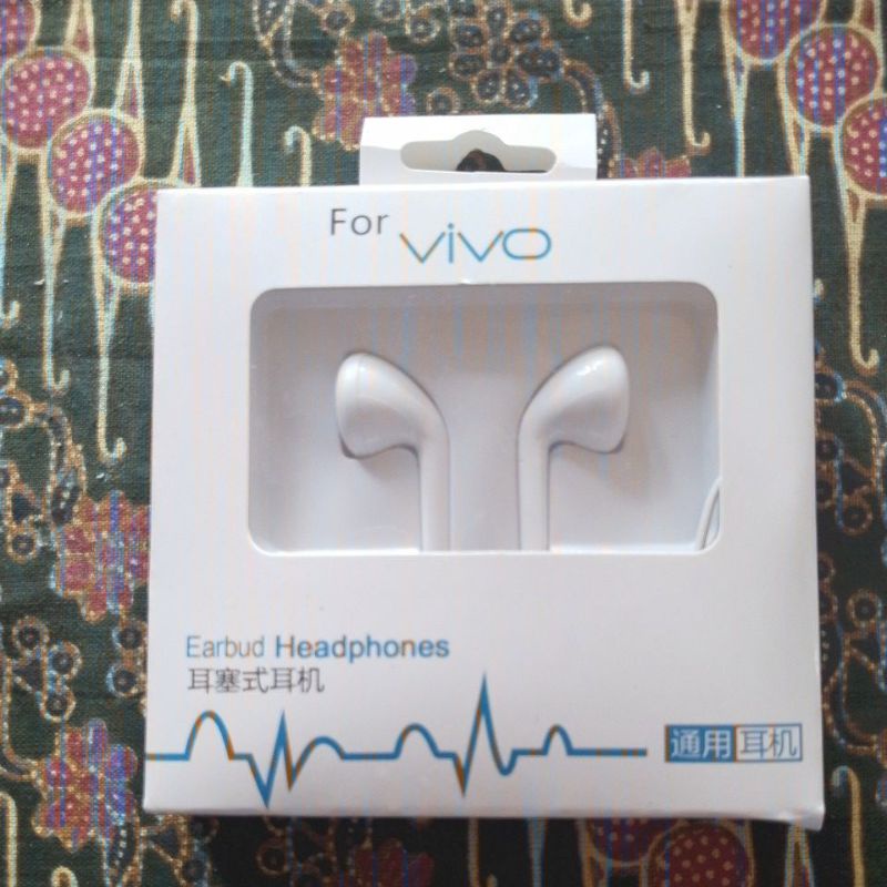 headset vivo MH 133 earphone ori