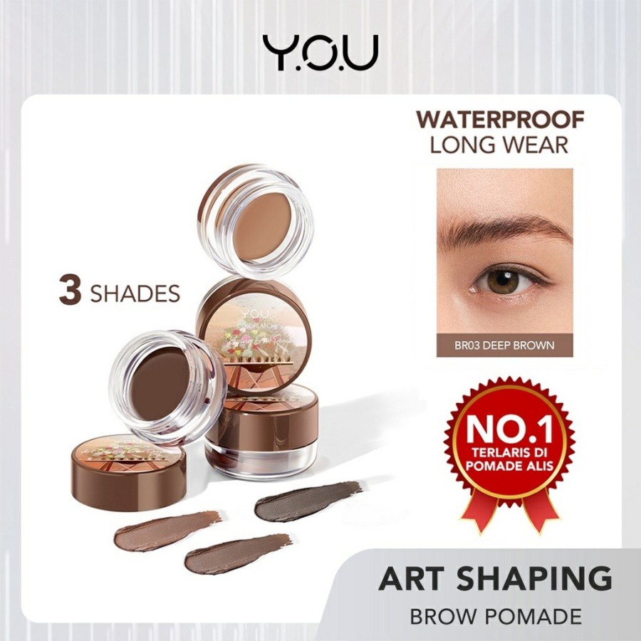 YOU COLORLAND EYEBROW GEL POMADE CREAM - Y.O.U EYE BROW CREAM