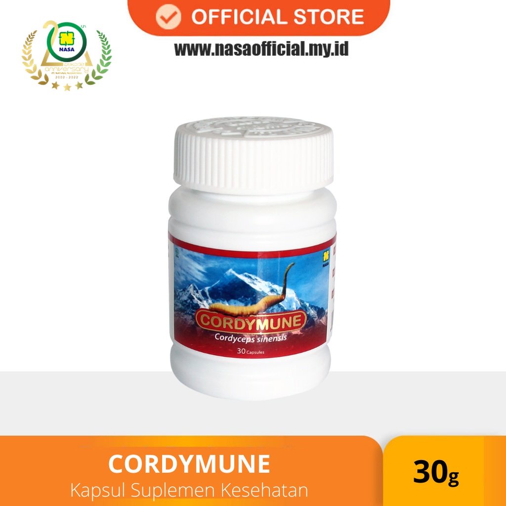 Cordymune Original Meningkatkan Imunitas Daya Tahan Tubuh Obat Gagal Ginjal Asma Bronkhistis TBC Dia