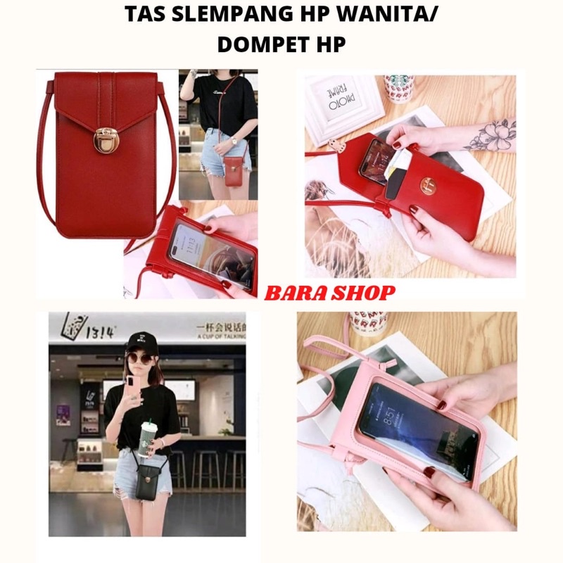 Tas Selempang HP Wanita / SLING BAG / TAS SELEMPANG FASHION KOREA / DOMPET HP LUCU TERMURAH