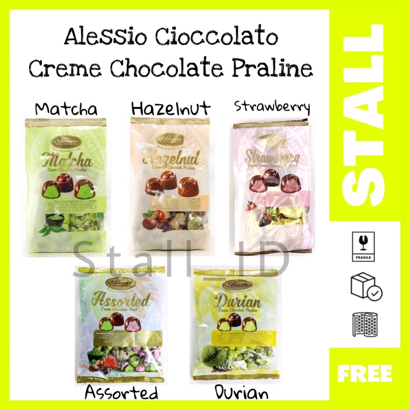 

Cokelat Alessio Cioccolate Creme Chocolate Praline