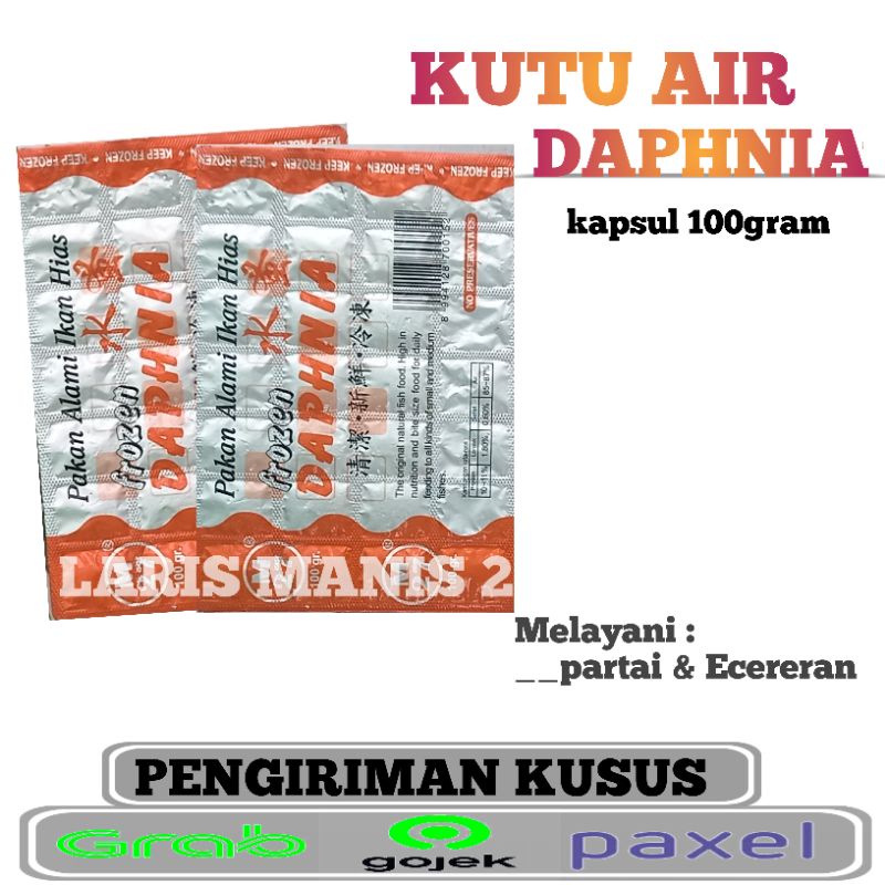 

Kutu air Frozen Daphnia - Kutu air kapsul Frozen Daphnia 100gram