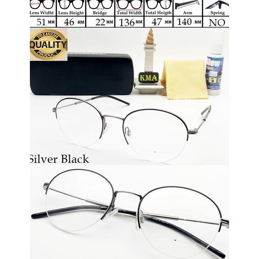 [ KUALITAS PREMIUM ] frame kacamata minus premium kacamata pria dan wanita frame bulat baru TERMURAH