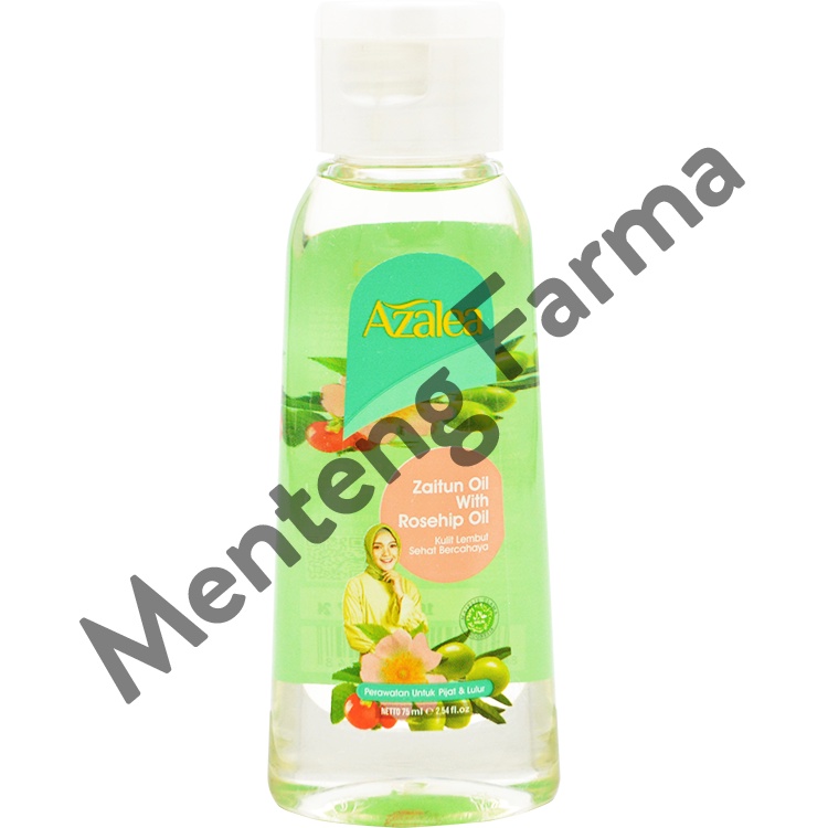 Azalea Zaitun Oil with Rosehip Oil 75 ML - Minyak Untuk Pijat dan Lulur