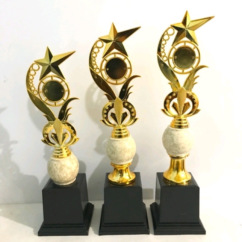 Piala 1 Set Telur marmer -+40cm
