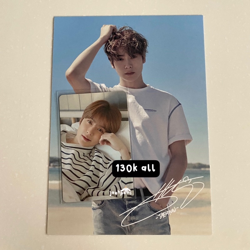 nct 127 jaehyun pc bene summer vacation kit sumvac wd postcard nature republic